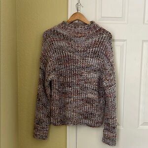 Madewell Cozy Multicolor Knit Sweater Size M